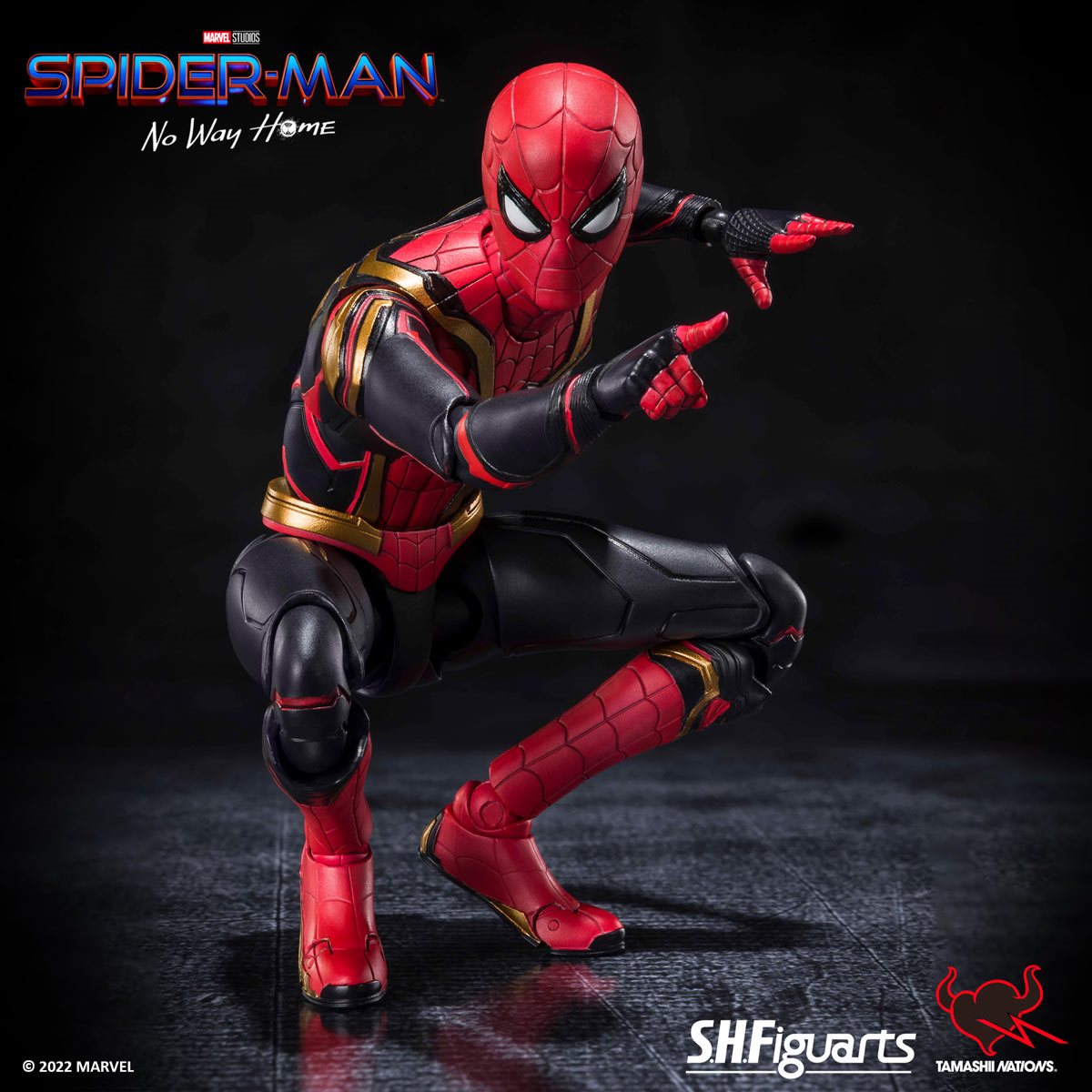 SPIDER-MAN INTEGRATED SUIT フィギュアーツ Spider-Man Integrated Suit Final Battle SHFiguarts