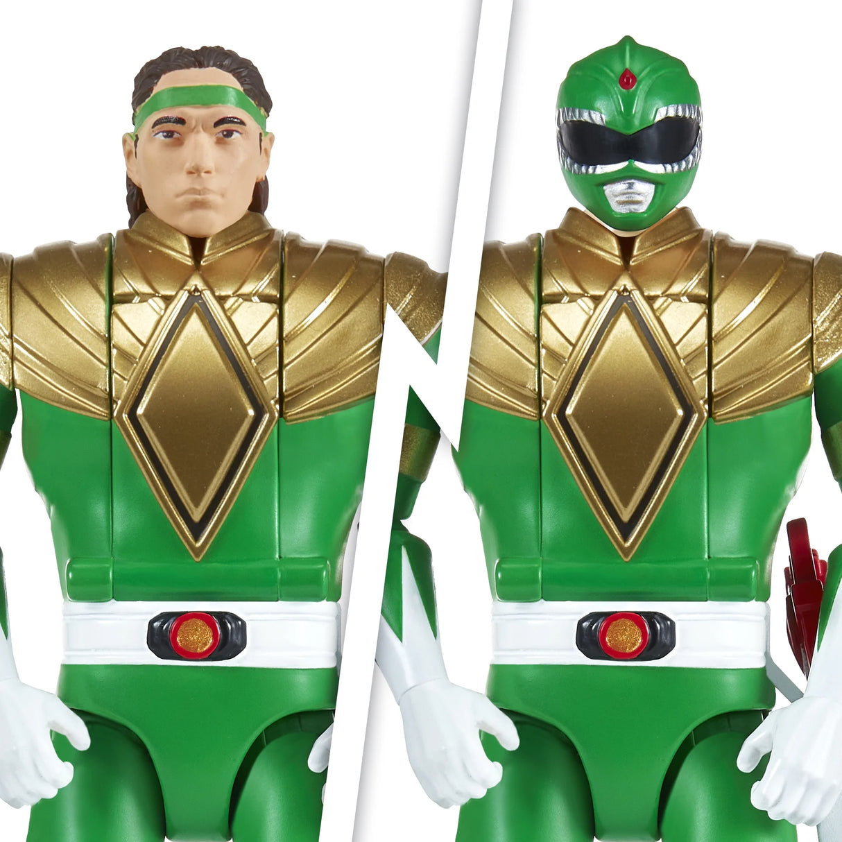 Mighty Morphin Power Rangers: Re-Ignition - Auto-Morphin Green Ranger Action Figure by Playmates Toys