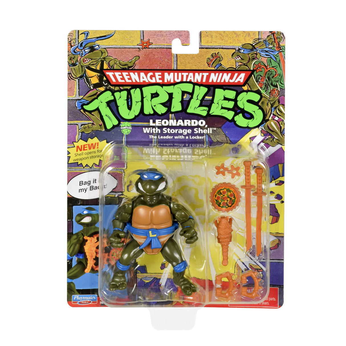 Teenage Mutant Ninja Turtles Original Classic Storage Shell - Leonardo