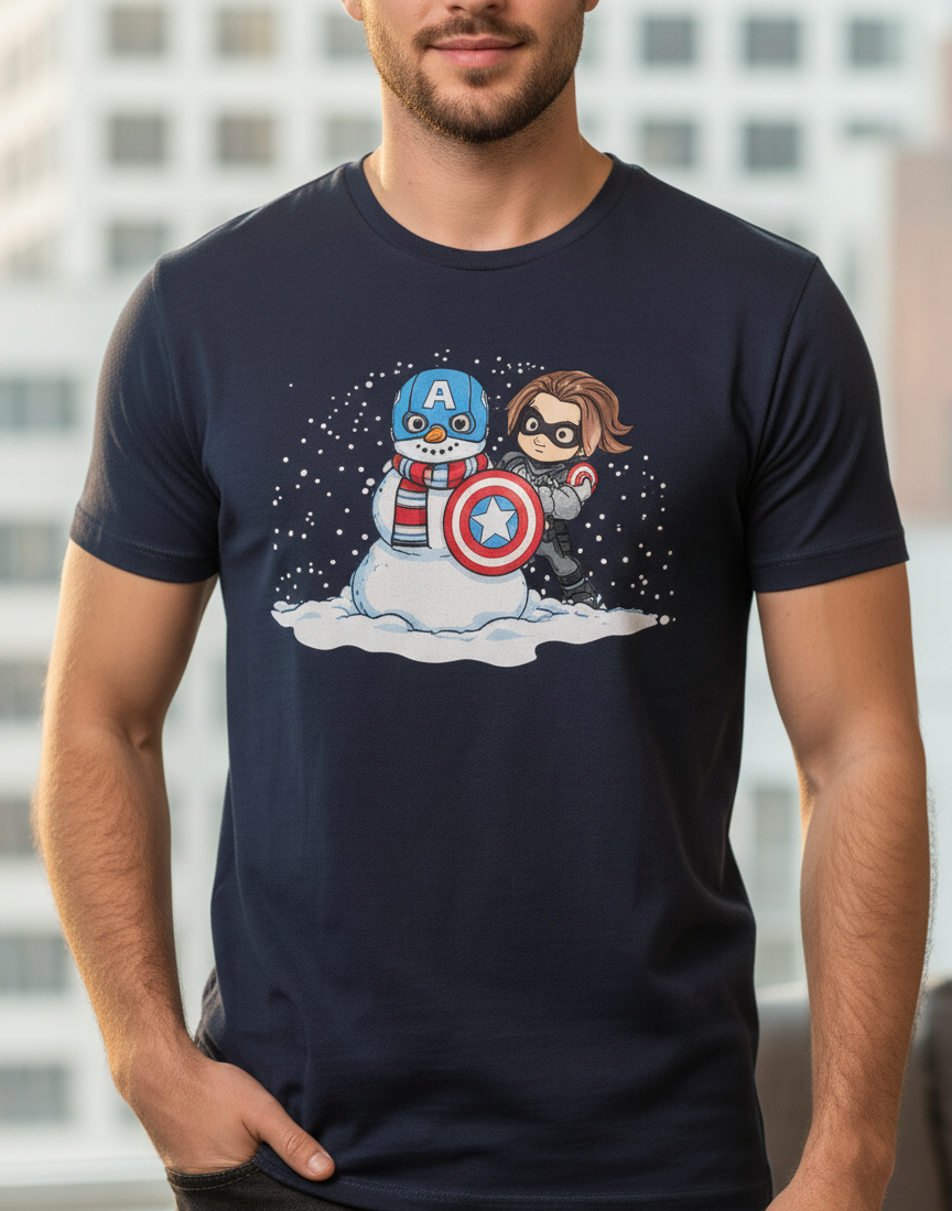 Marvel's Captain America & Winter Solider T-Shirt