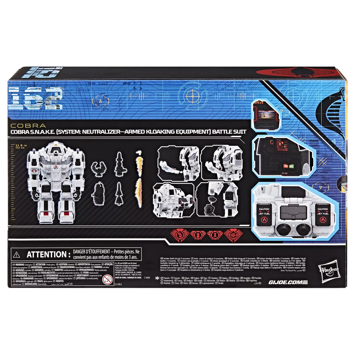 G.I. Joe Classified Series #162, Cobra S.N.A.K.E (System: Neutralizer—Armed Kloaking Equipment) Battle Suit