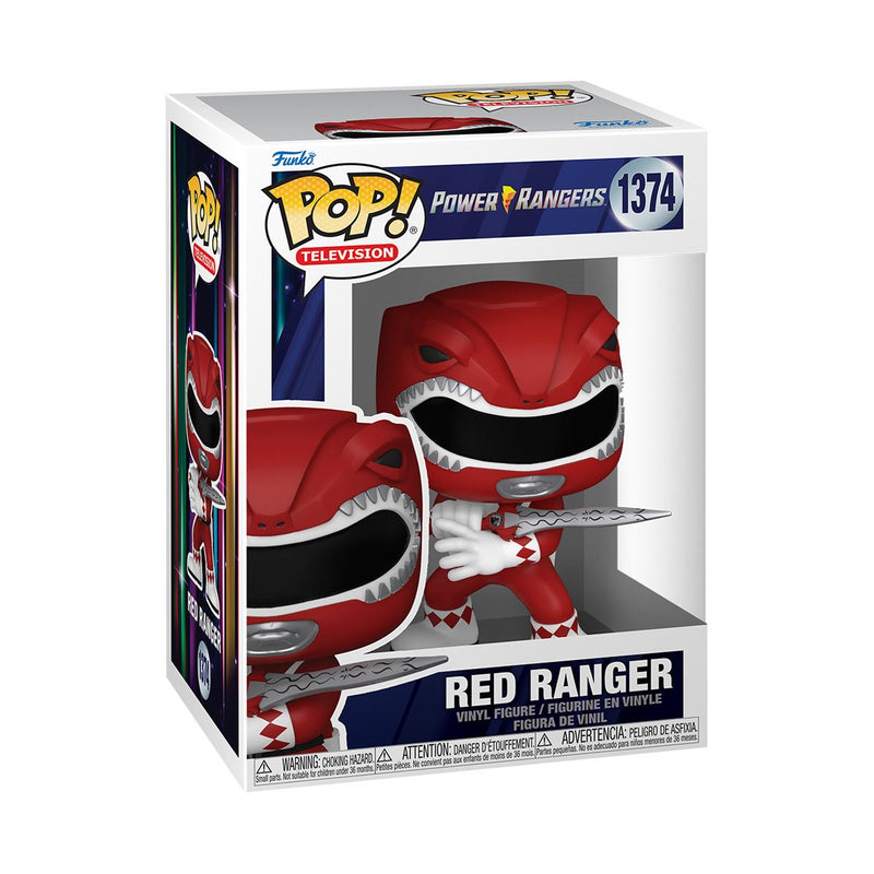 Mighty Morphin Power Rangers 30th Anniversary Red Ranger Funko Pop! Vinyl Figure