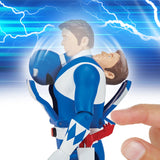 Mighty Morphin Power Rangers: Re-Ignition - Auto-Morphin Blue Ranger Action Figure by Playmates Toys