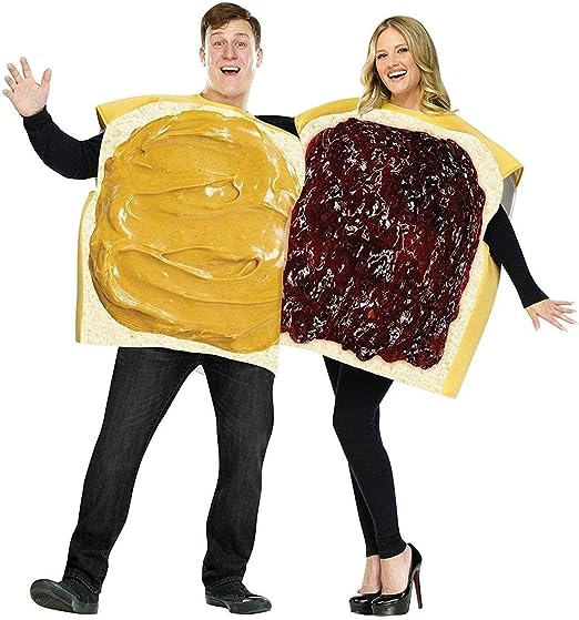 Peanut Butter and Jelly 2 Piece Costume