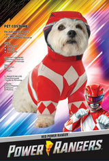 Power Rangers Red Ranger Pet Costume