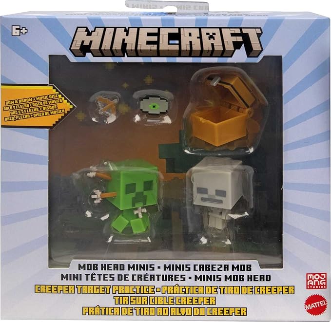 Minecraft Mob Head Minis Creeper Target Practice
