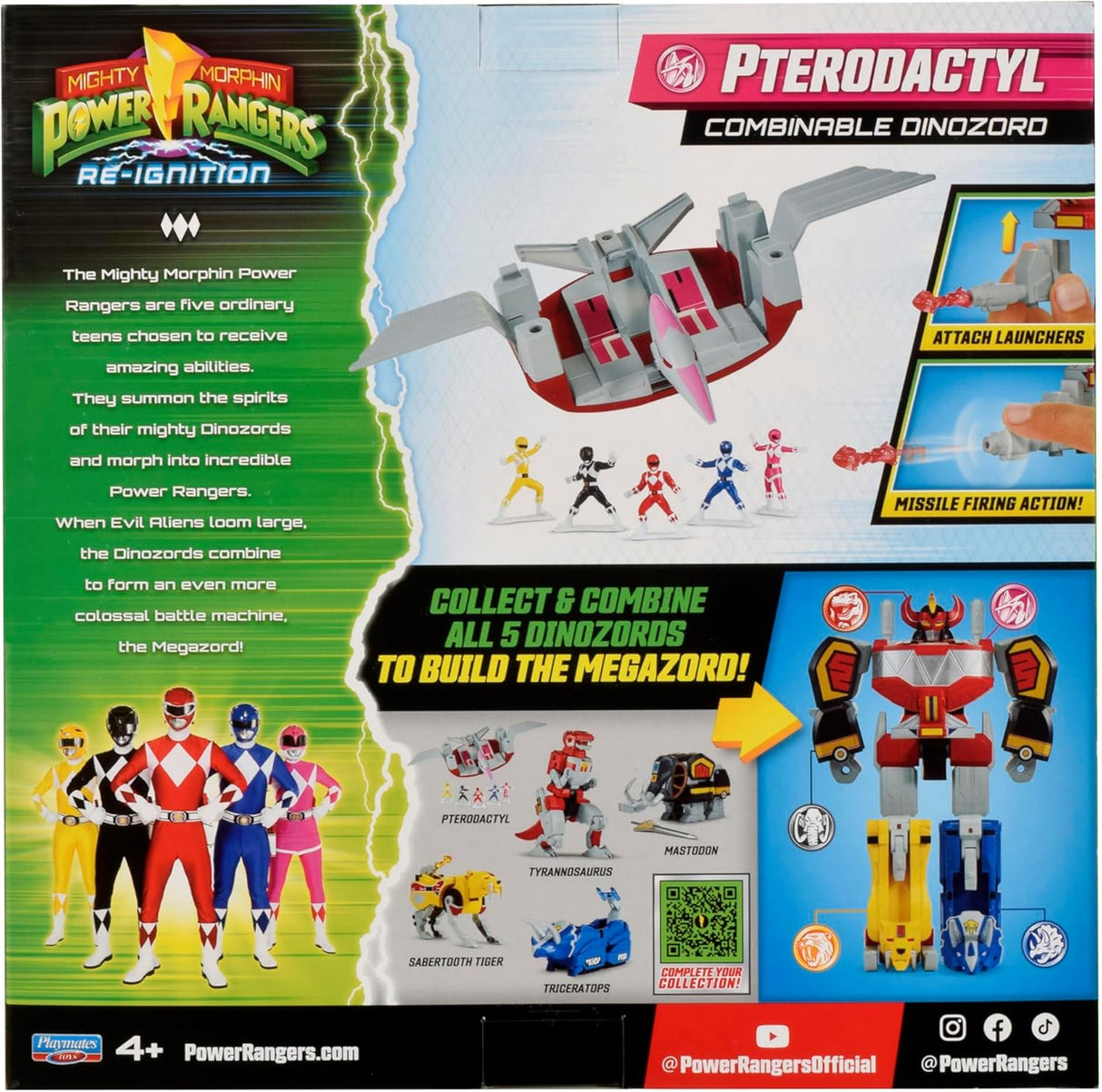 Mighty Morphin Power Rangers: Re-Ignition - Pterodactyl Action Figure