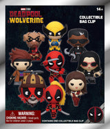 Marvel's Deadpool & Wolverine Movie 3D Foam Bag Clips Series 1
