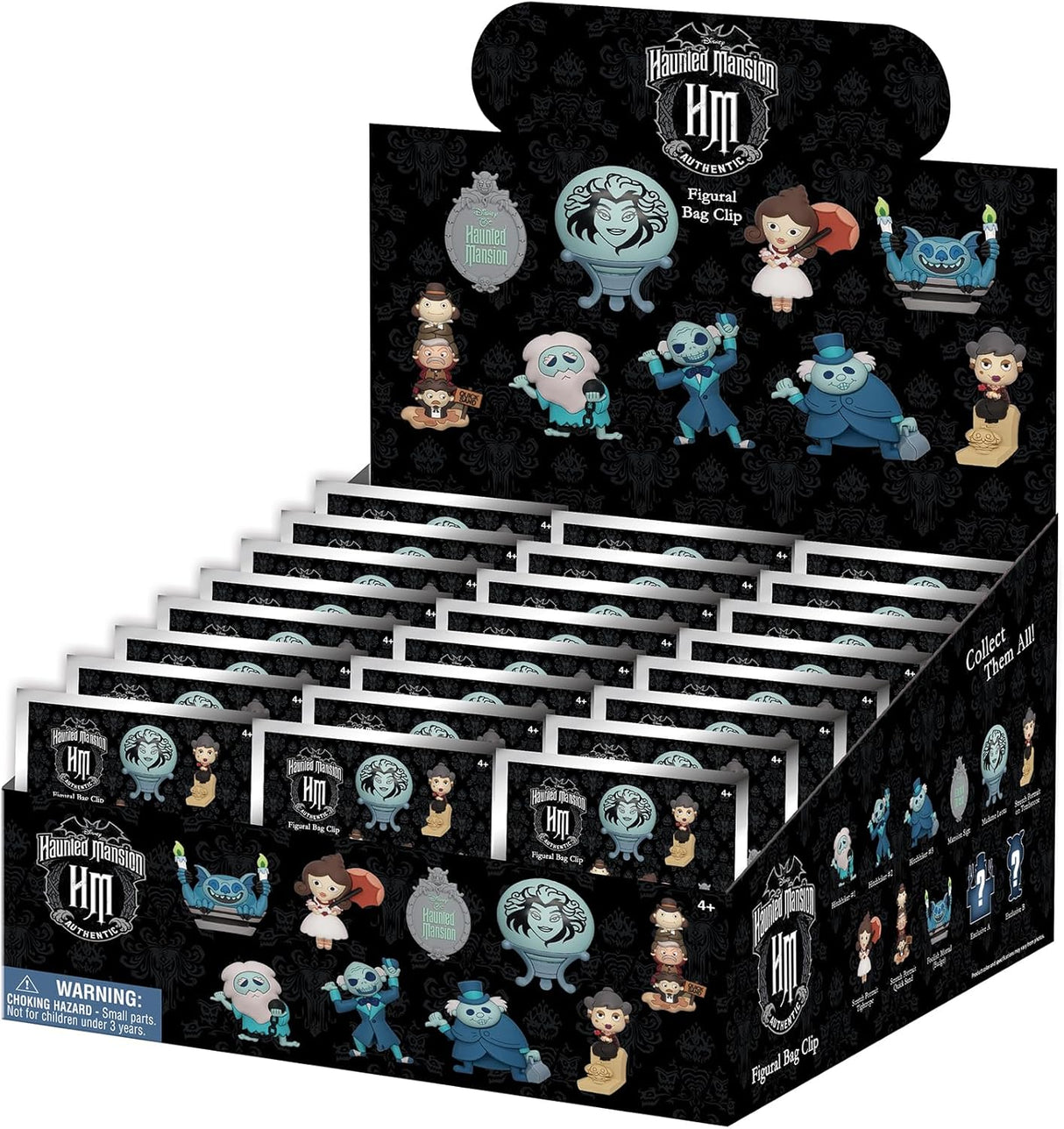 Disney's Haunted Mansion 3D Foam Bag Clip Series 1