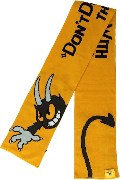 Cuphead The Devil Knit Scarf