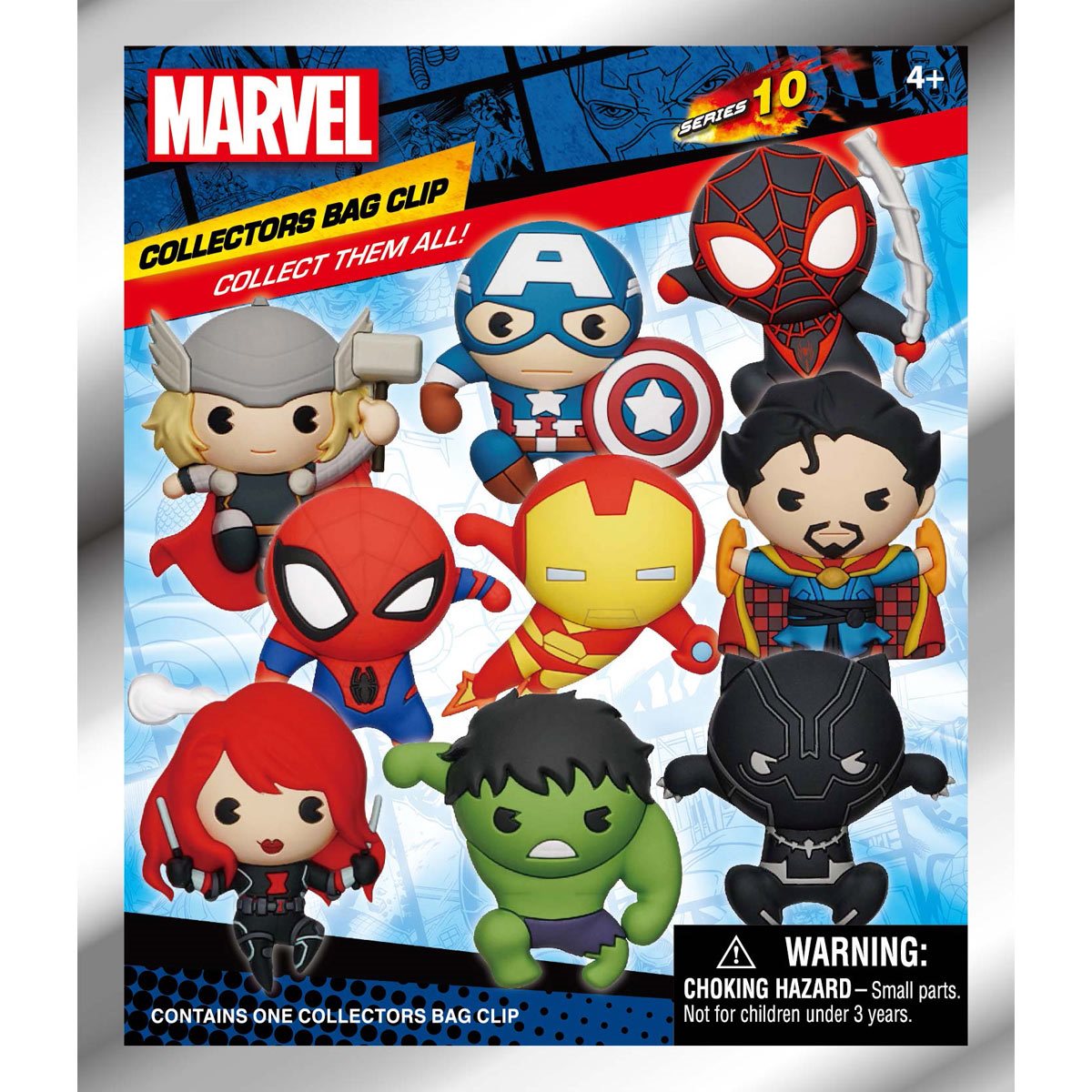 Marvel Studios Classic Characters 3D Foam Bag Clip