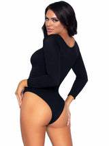 Opaque Long Sleeve Bodysuit