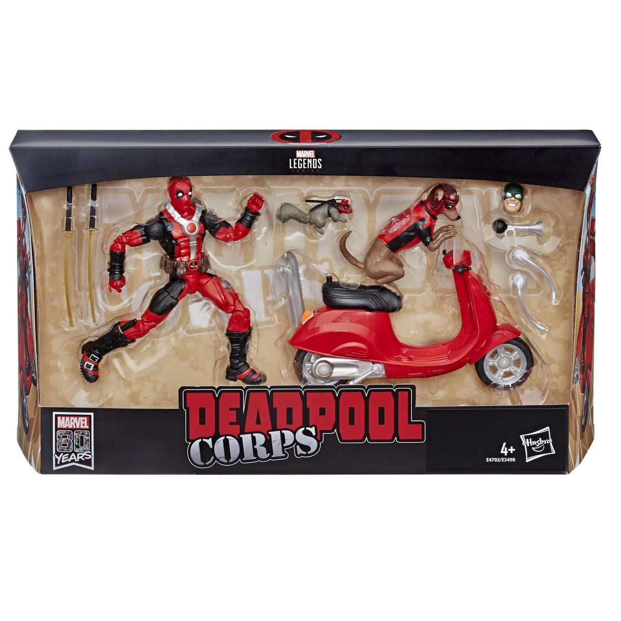 Marvel Legends Series Deadpool Figure with Scooter