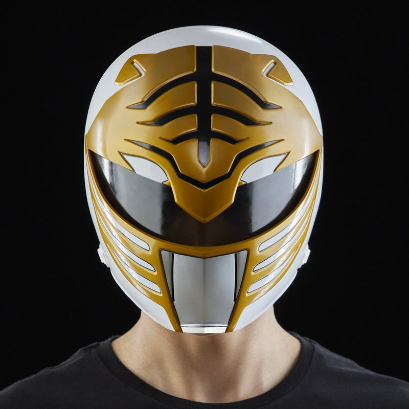 Power Rangers Lightning Collection Mighty Morphin White Ranger Premium Collector Helmet