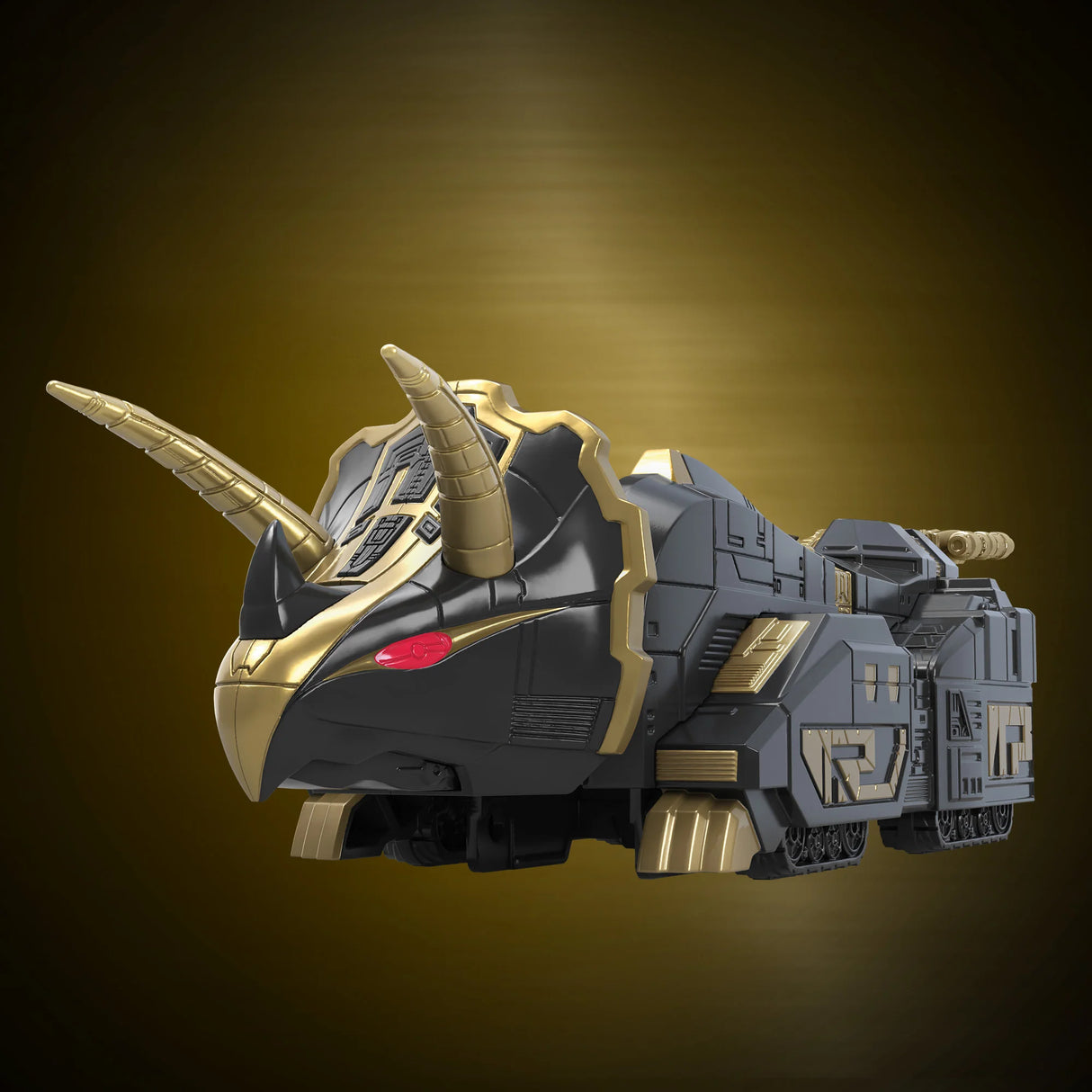 Power Rangers Lightning Collection Zord Ascension Project Mighty Morphin Dino Megazord Black and Gold Special Edition