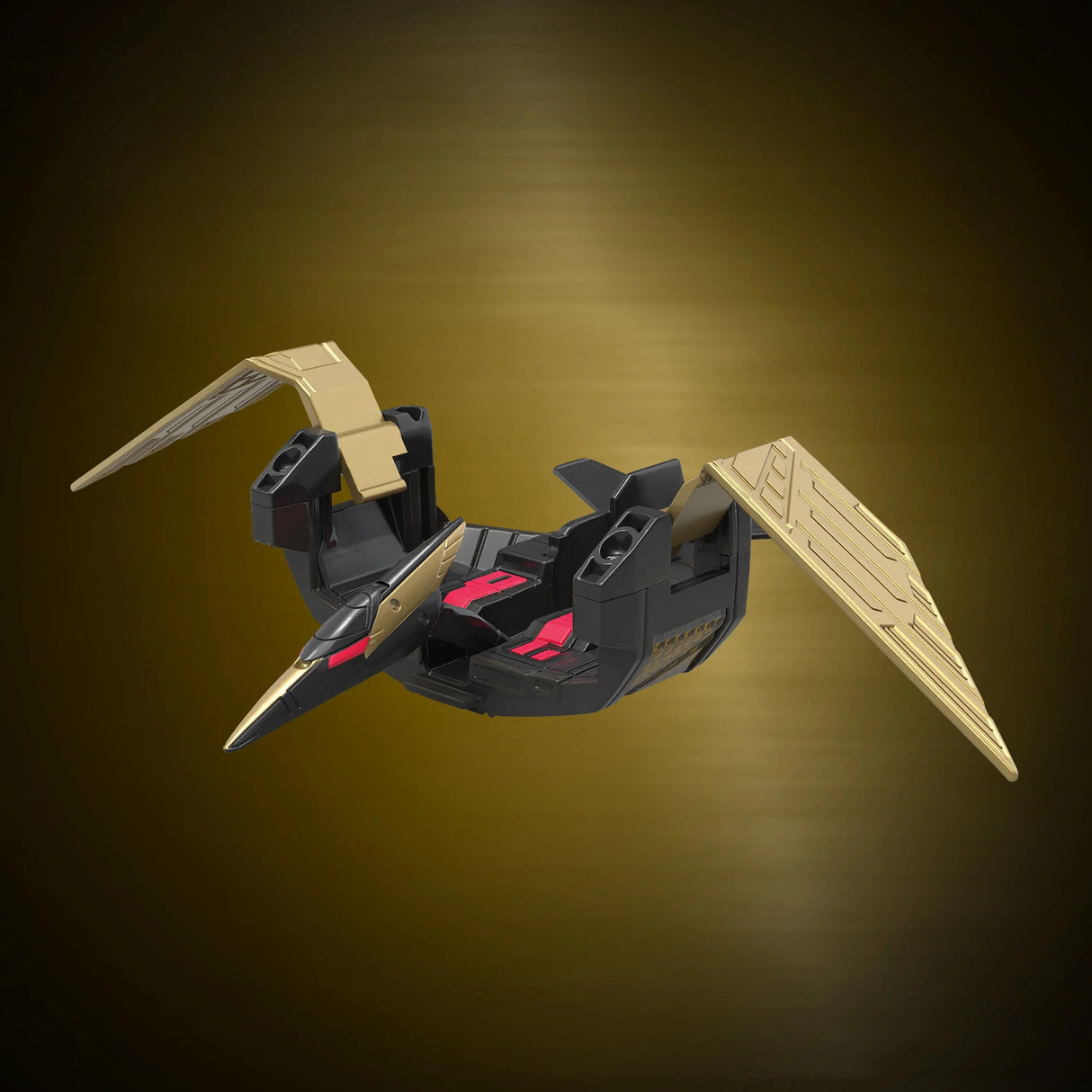 Power Rangers Lightning Collection Zord Ascension Project Mighty Morphin Dino Megazord Black and Gold Special Edition