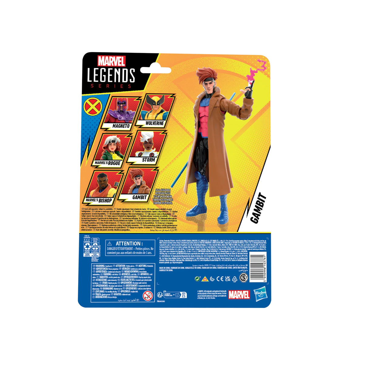 Hasbro Marvel Legends Series Gambit