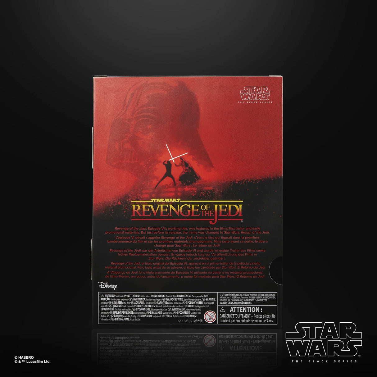 Star Wars The Black Series Darth Vader (Revenge of the Jedi)