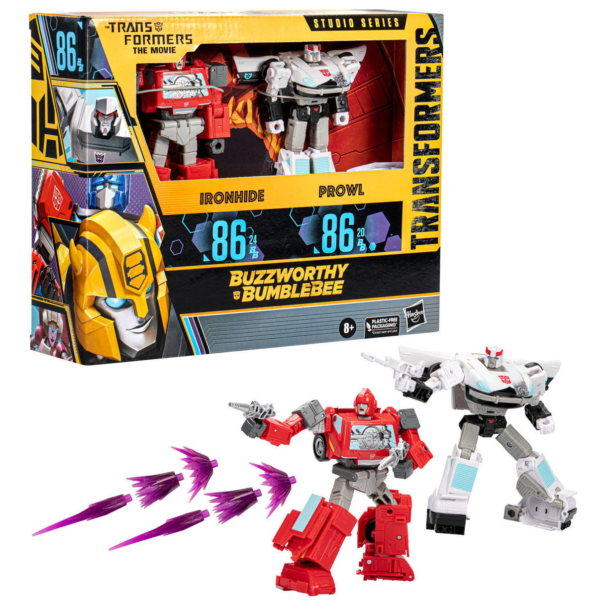 Transformers Studio Series Ironhide and Prowl