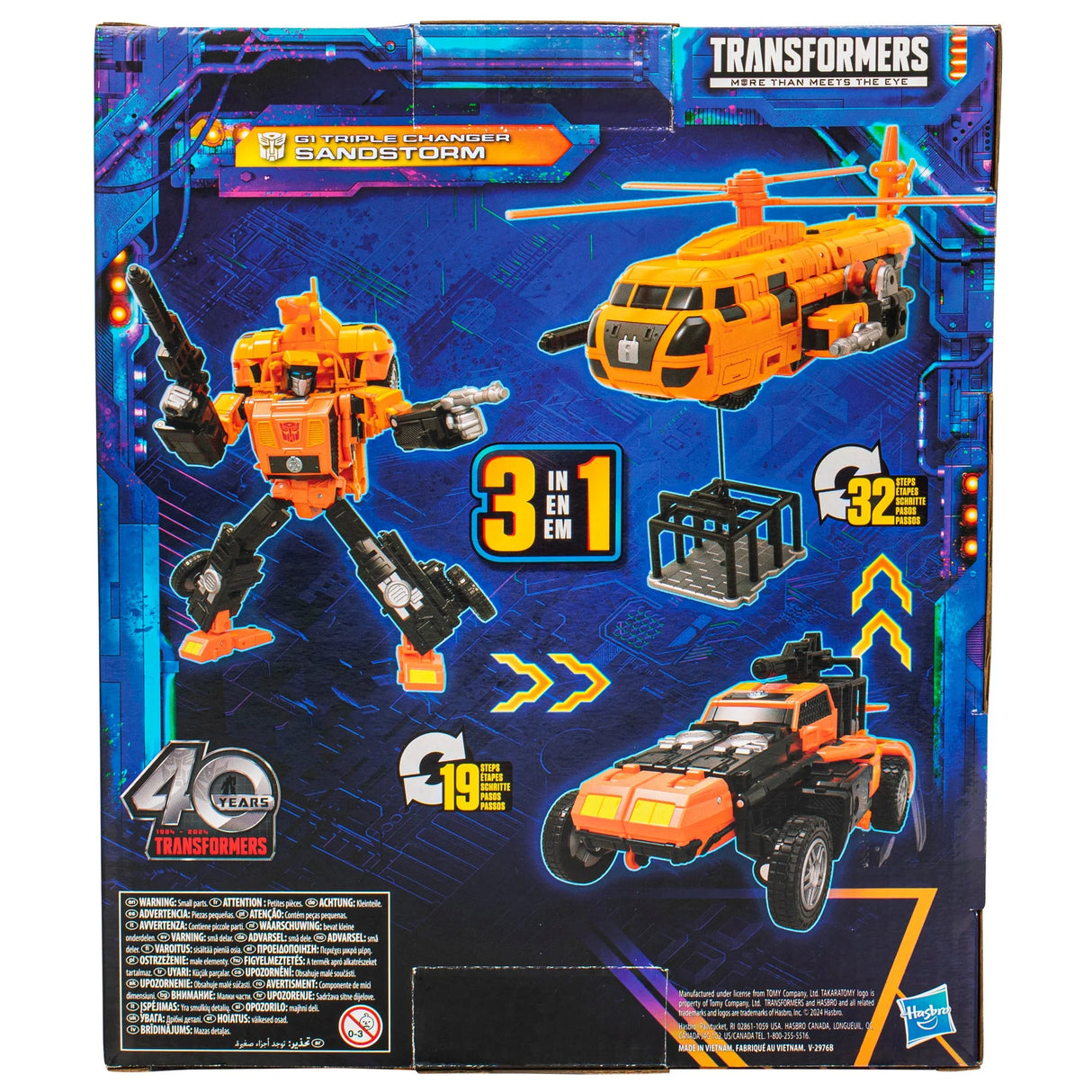 Transformers Legacy United Leader Class G1 Triple Changer Sandstorm