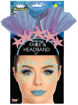 Mermaid Face and Headband Set