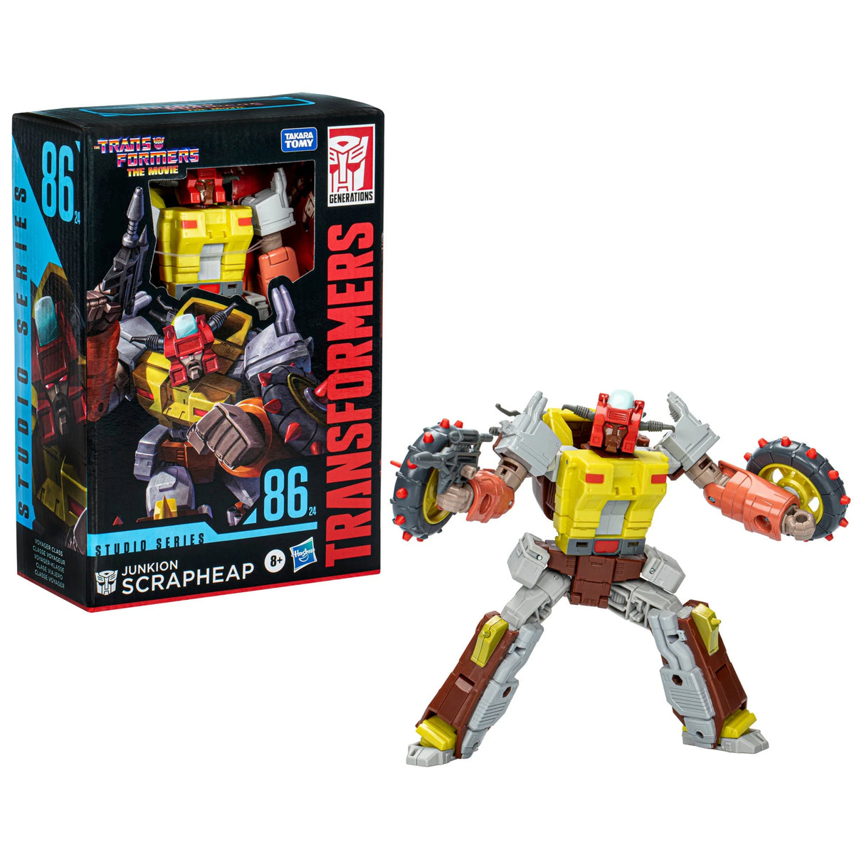Transformers Studio Series Voyager The Transformers: The Movie 86-24 Junkion Scrapheap Figure