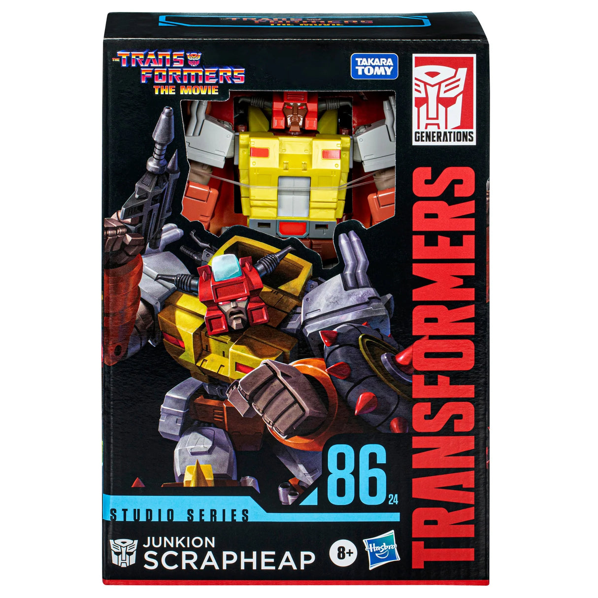 Transformers Studio Series Voyager The Transformers: The Movie 86-24 Junkion Scrapheap Figure