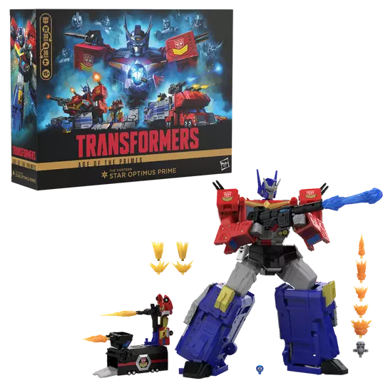Transformers Age of the Primes Titan Class The Thirteen Star Optimus Prime