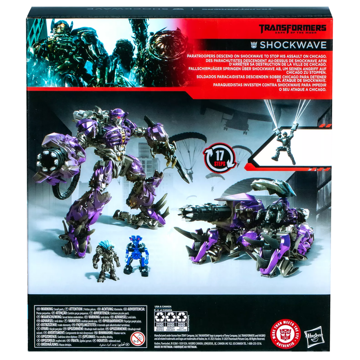 Transformers Studio Series Leader Class Transformers: Dark of the Moon Shockwave