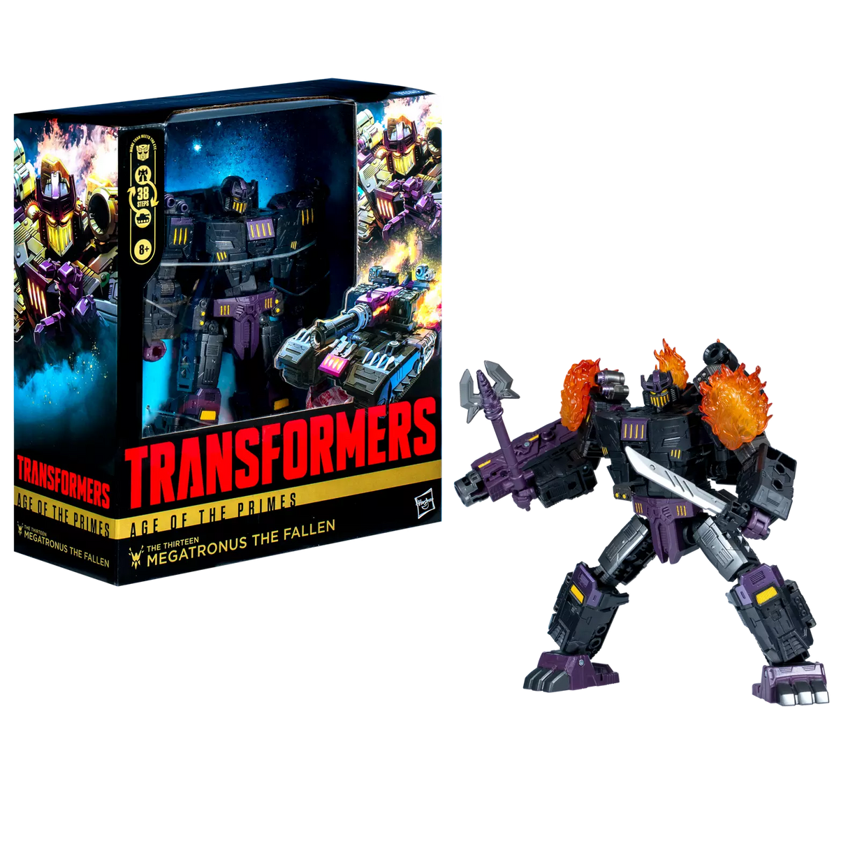 Transformers Age of the Primes Leader Class The Thirteen Megatronus the Fallen