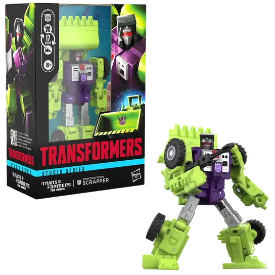 Transformers Studio Series Voyager Class Transformers: The Movie Constructicon Scrapper