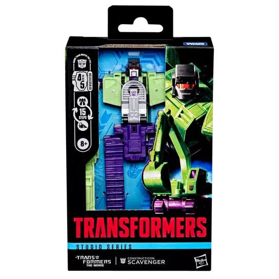 Transformers Studio Series 86 Deluxe Class The Transformers: The Movie Constructicon Scavenger