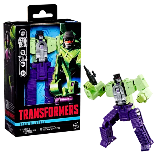 Transformers Studio Series 86 Deluxe Class The Transformers: The Movie Constructicon Scavenger