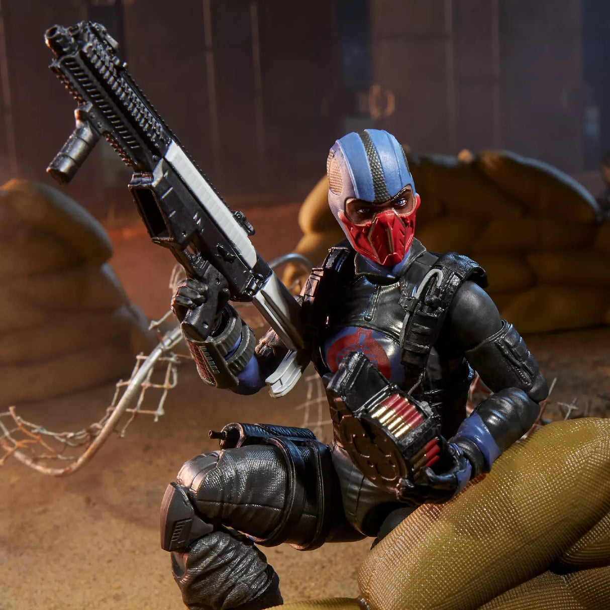 G.I. Joe Classified Series #152, Cobra Pilot Action Figure & Cobra C.L.A.W. (Covert Light Aerial Weapon)