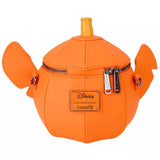 Loungefly Disney Stitch Pumpkin Head Figural Glow Crossbody Bag