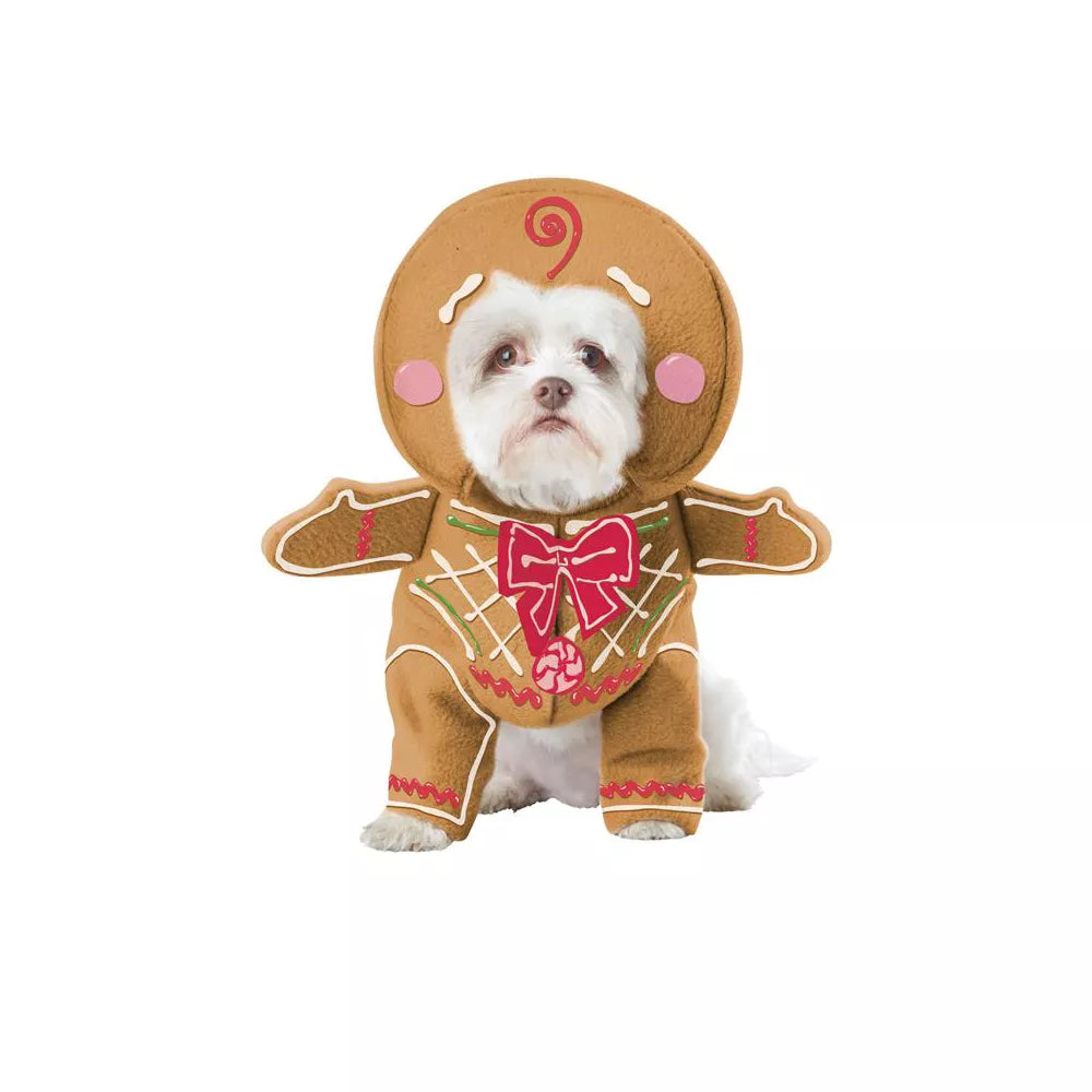 Gingerbread Pup Pet Costume