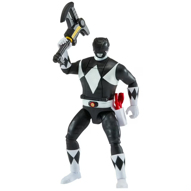 Mighty Morphin Power Rangers: Re-Ignition - Auto-Morphin Black Ranger Action Figure