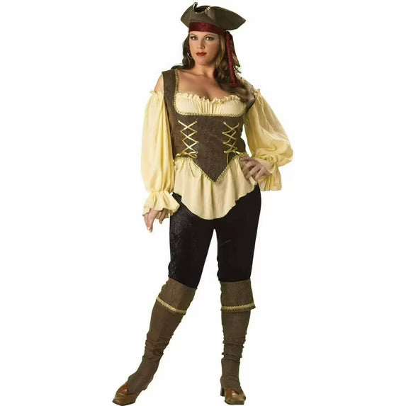Rustic Pirate Lady Plus