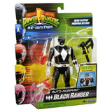 Mighty Morphin Power Rangers: Re-Ignition - Auto-Morphin Black Ranger Action Figure