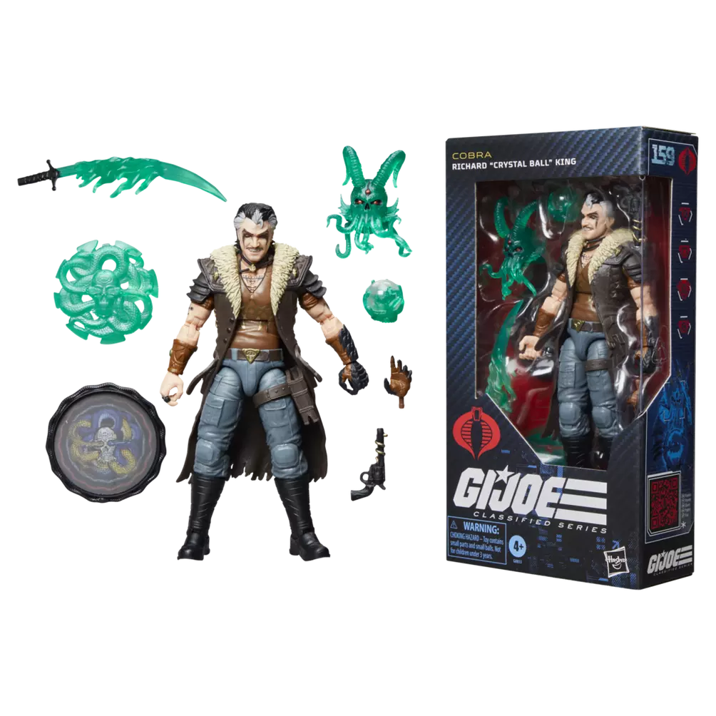 G.I. Joe Classified Series #159, Richard "Crystal Ball" King