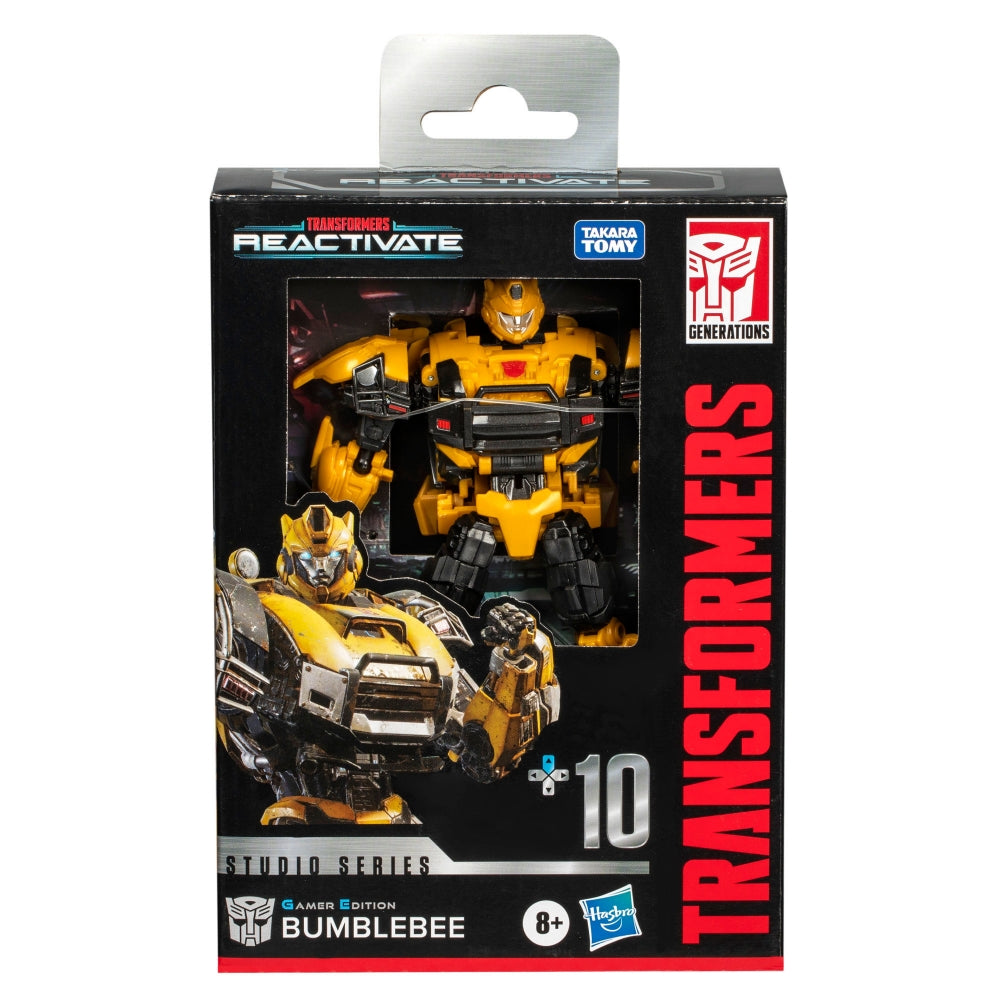 Transformers Toys Studio Series Deluxe Class Transformers: Reactivate 10 Bumblebee