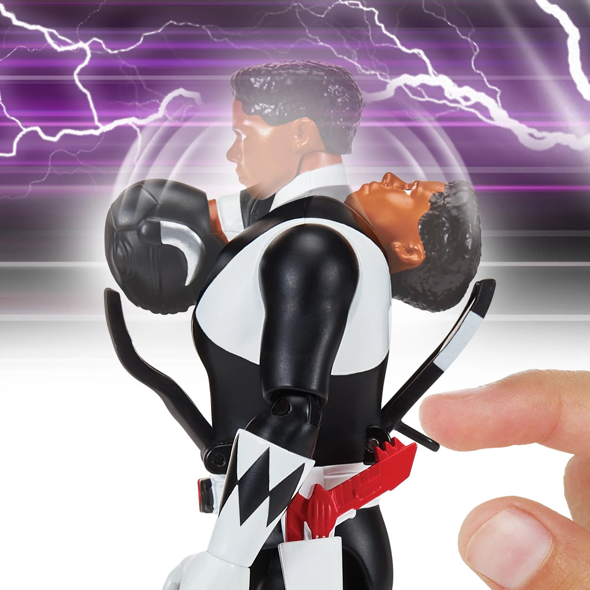 Mighty Morphin Power Rangers: Re-Ignition - Auto-Morphin Black Ranger Action Figure