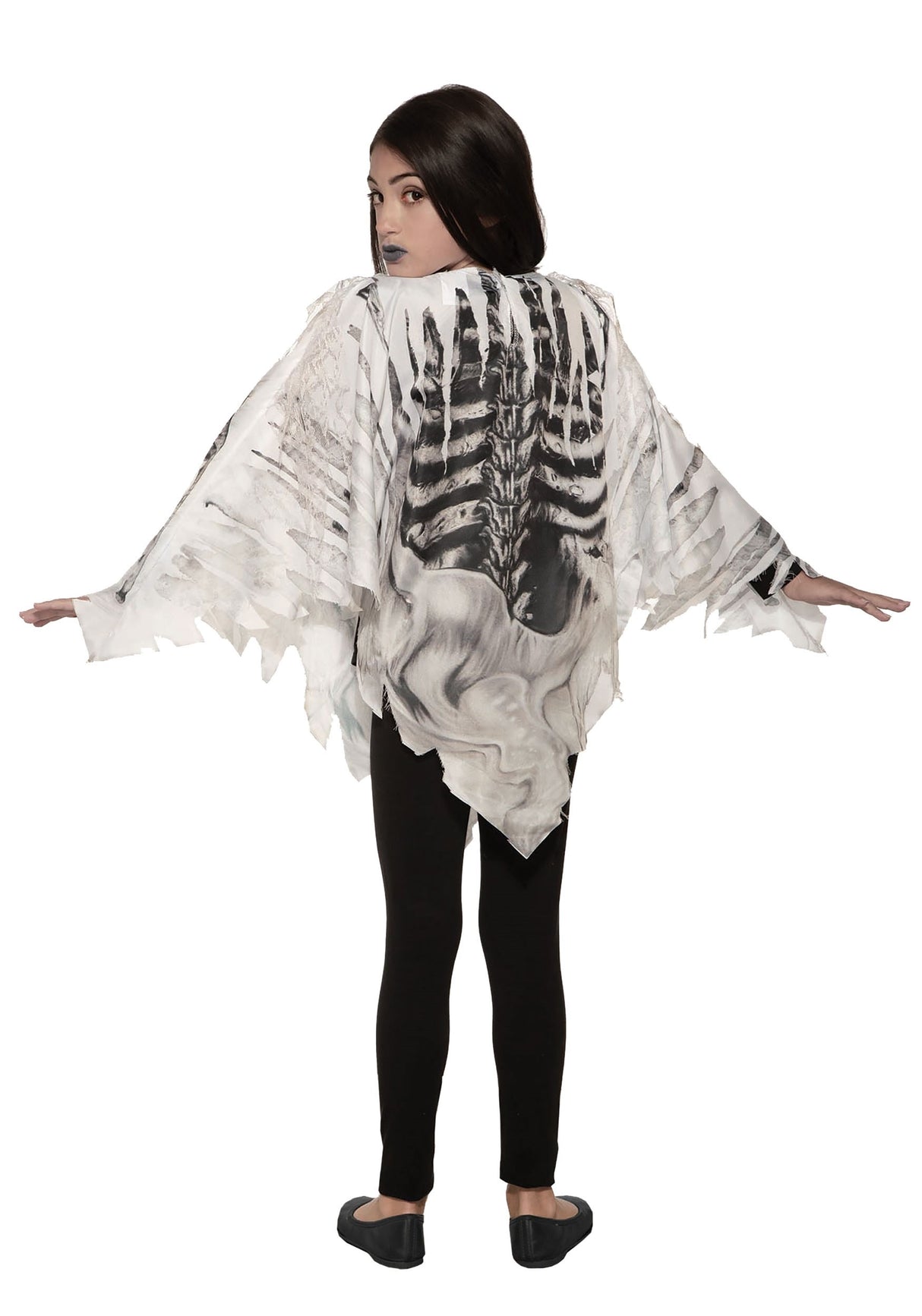 Skeleton Poncho Child