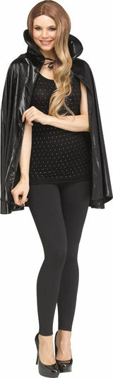 Black Metallic Cape