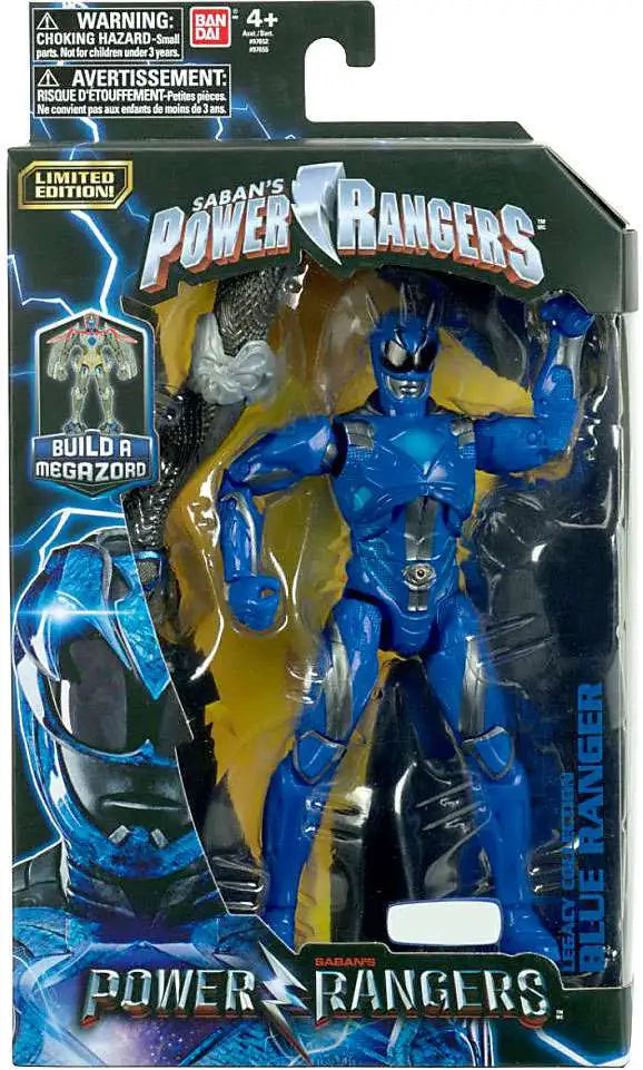 Power Rangers Movie 2017 Build a Zord Figure - Blue Ranger