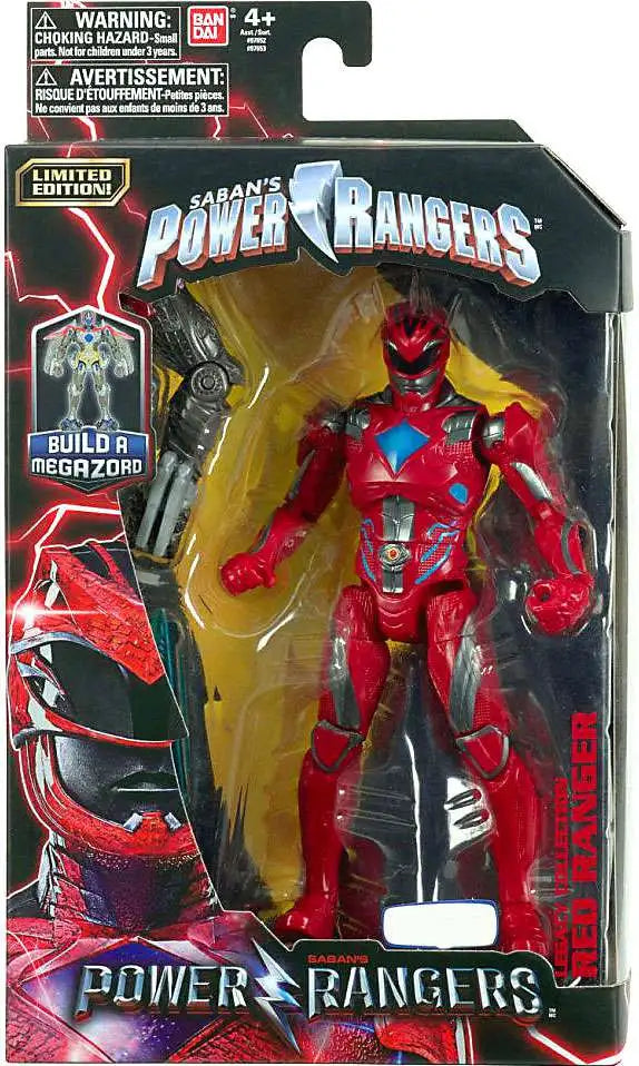 Power Rangers Movie 2017 Build a Zord Figure - Red Ranger