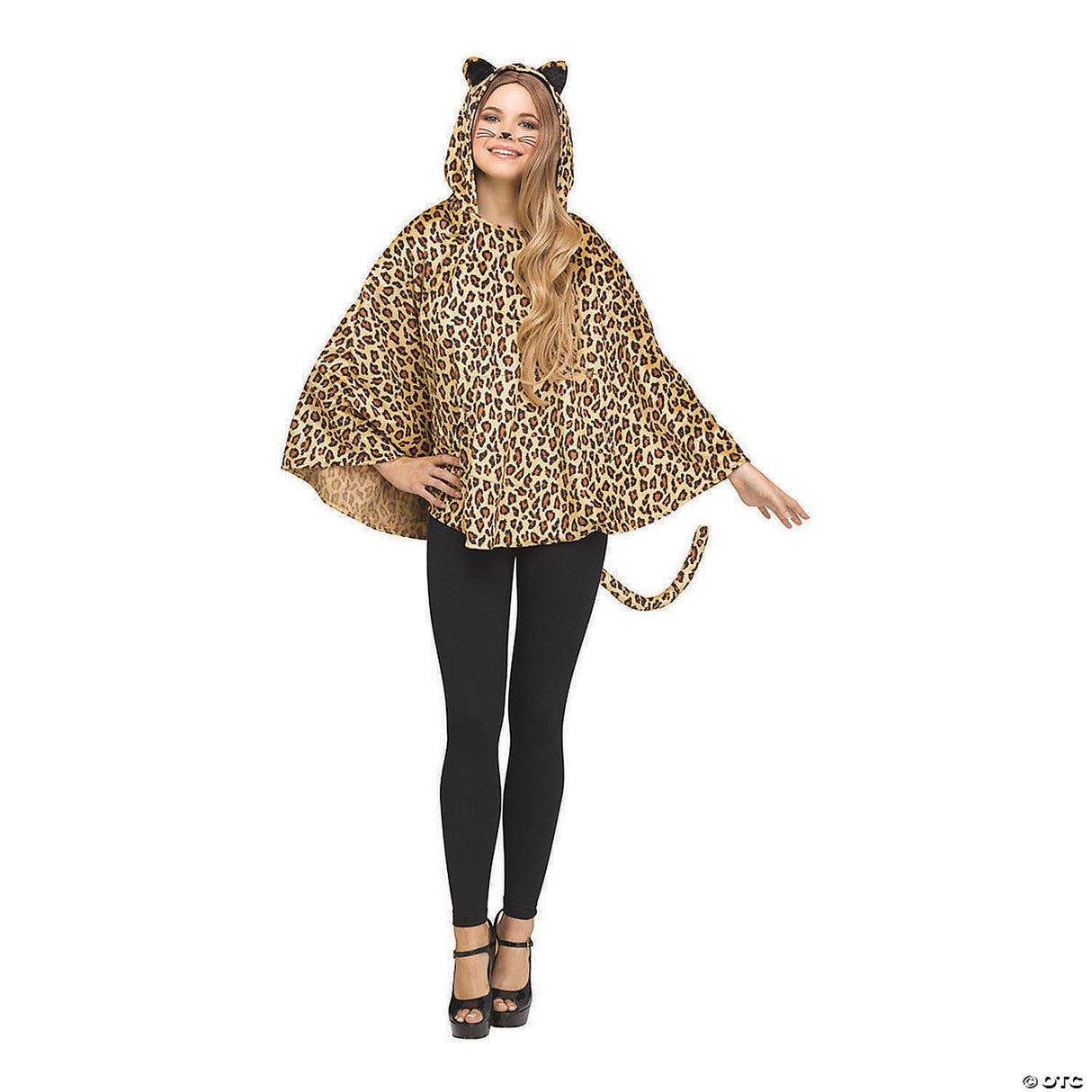 Leopard Poncho