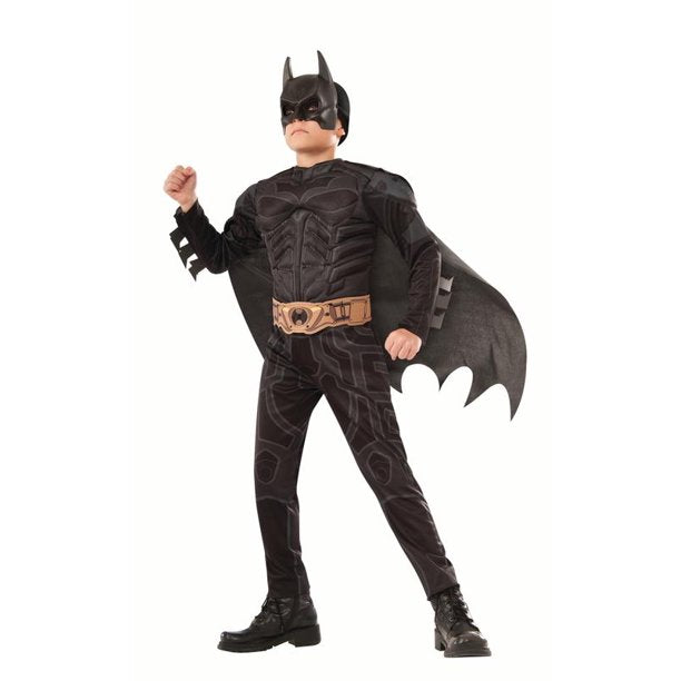 Dark Knight Muscle Chest Batman Child