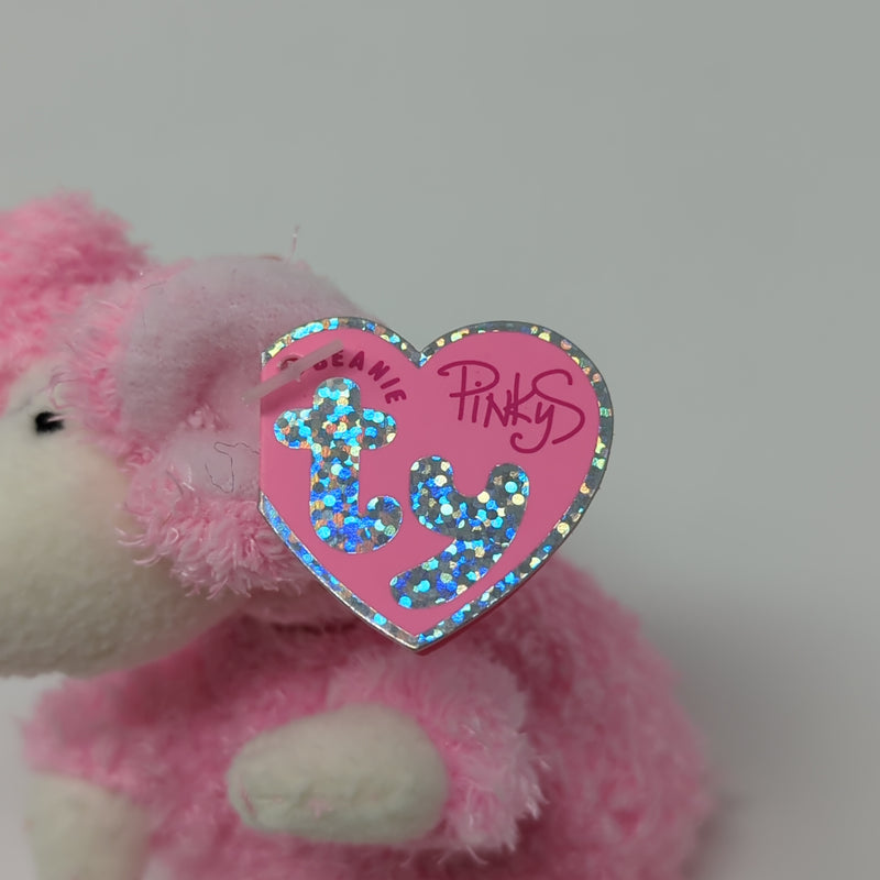 Ratzo Pinky Keychain Beanie Baby 2005