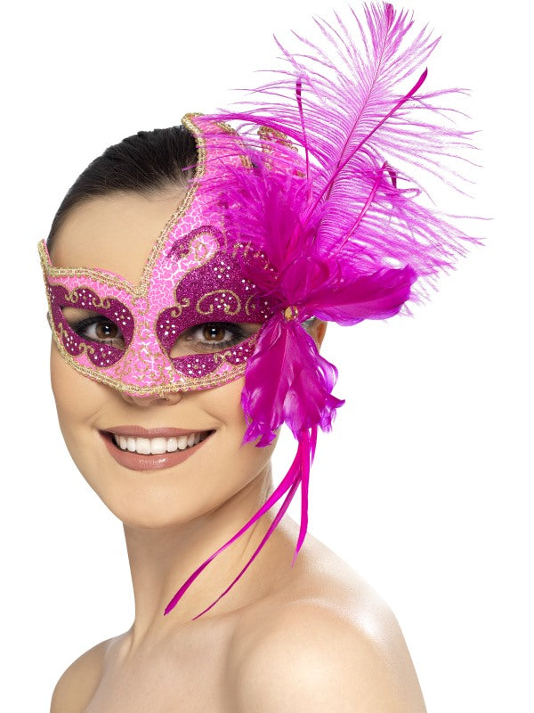 Pink Carnival Angel Eyemask